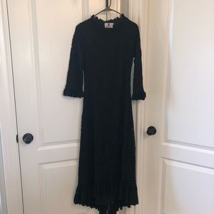 Dainty jewells black lace dress